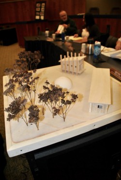 Proposed new sweat lodge three dimensional design - photo by C.S. Hagen