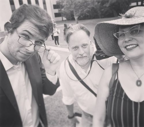 HPR crew and HPR alumni at the capital - photograph by Sabrina Hornung